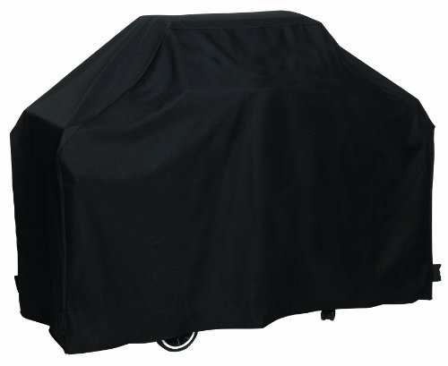 Barbecue Genius 7484 Heavy Duty 40M BTU Vinyl Grill Cover, Black