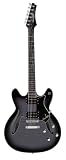 Hagstrom Viking II UltraLux Electric Guitar (Cosmic Black Burst)