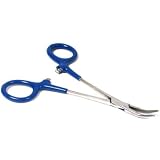 Hemostat Curved Steamer Sonic Dental Grip Piercing 5