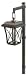 Moonrays 96127 Solar Powered Hanging Path Light, Black Finish