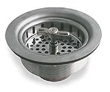 Industrial Grade 1PPF6 Sink Strainer, Pipe Dia 3 1/2 To 4 In