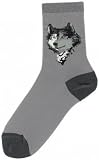 Grey Wolf Socks