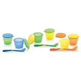 Nuby Storage Bowls w/ Feeding Spoon – Green