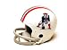 New England Patriots 1965-81 2-Bar Throwback Replica Mini Helmet