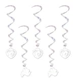 Wedding Hanging 38-Inch Whirls 5 Per Pack