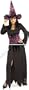 Wicked Black Witch Long Dress Waist Cincher Sexy Adult Halloween Outfit Harry Potter Villain Costume