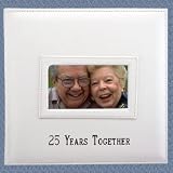 Review Distributed by Wellhaven Gifts for Seniors  / 25th Wedding Anniversary Album - Silver Anniversary Gift
