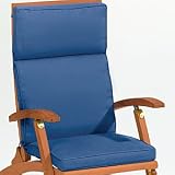 Box Welt Highback Outdoor Chair Cushions