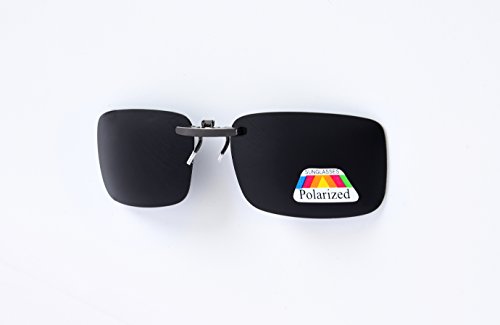 Sumolux Polarized Clip-on Sunglasses Lenses Unbreakable Driving Fishing Outdoor