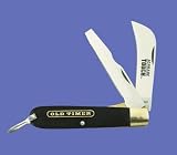 Schrade Hawkbill and Screwdriver Pocket Knife - Clam Pack