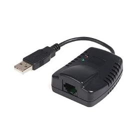 StarTech.com USB 56K External Modem - Fax / modem - external - USB - 56 Kbps - K56Flex, V.90, V.92