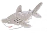Plush Great White Shark Body Puppet 12"