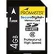 Promaster 4GB SDHC Secure Digital Class 6 Memory Card