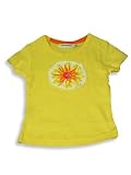 Cool Island - Girls Short Sleeved Crew Neck Tee, Yellow