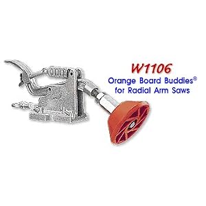 WOODSTOCK BOARD BUDDIES-ORANGE FOR RADIAL ARM SAWS by Woodstock