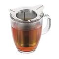 Bodum Yo-Yo Set (Corona Glasbecher m. Dauerfilter), Edelstahl