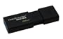 Kingston DT100G3 Chiavetta USB 32GB, USB 3.0, Nero