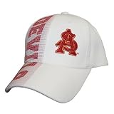 Arizona State Sun Devils Adjustable ArizSU Trace Cap - White/Maroon NCAA Hats