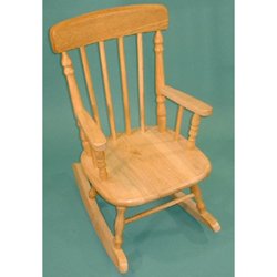 Gift Mark Deluxe Children¿s Spindle Rocking Chair, Natural