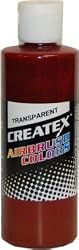 Createx 5124-4Z Createx Deep Red Transparent Airbrush Color CREATEX TRANSPARENT 4 OZ.
