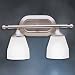 Kichler Ansoinia Bathroom & Vanity 2 Bulbs Brushed Nickel