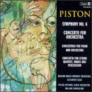 Piston: Symphony No6; Concertino for piano