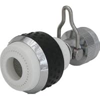 1.5 GPM Dual-Spray Kitchen Aerator with Swivel and Pause Valve