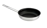 Paderno World Cuisine 12517-24 Triple Ply Stainless Steel Non Stick Frying Pan