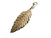 Monili sterling silver leaf charm