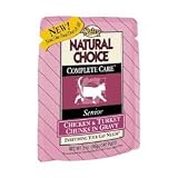 Nutro Natural Choice Complete Care Senior Chicken and Turkey Chunks in Gravy (24/3-oz pouches)