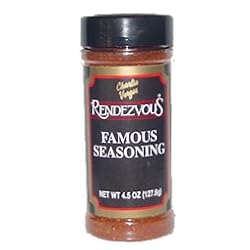 Charlie Vegos Rendezvous Famous Memphis Barbecue Dry Rub Seasoning (4.5 oz)
