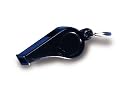 Black Plastic Whistle