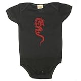 Bruce Lee Dragon on Infant One Piece