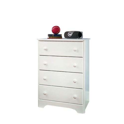 Kitchen: Starlight White 4 Drawer Chest