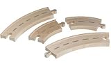 Thomas & Friends Wooden Railway - Curved Road Pack (4 pieces)