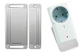 Intertechno Funk-Abluftsteuerung-Set 1500 W inkl. Funk-Steckdose und Fenstersensor ITM/SIT