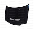 SEIBON 88-91 Civic 3D/CRX JDM Carbon Fiber Hood SIS EF