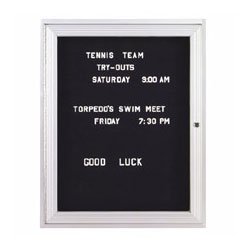 Ghent Twodoor Outdoor Letterboard 48