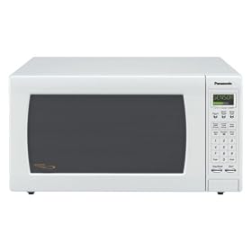 Panasonic 1250-Watt Microwave with Sensor Cook - White (NNH765WF) by Microwave Ovens