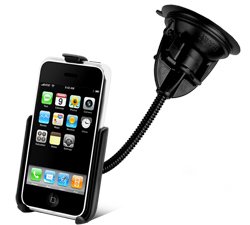 RAM Mounting Systems RAP-105-6224-AP6U Suction Cup Mount with Flex Arm for Apple iPhone 3G & 3GS