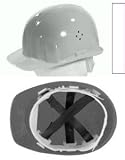 6-PUNKT-BAUHELM WEISS EN 397, Schale aus Polyaethylen
