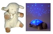 Cloud B Children's Sleep Set Featuring Sleep Sheep and Twilight Turtle Constellation Nightlight