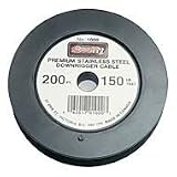 Scotty Premium Stainless Steel Replacement Downrigger Cable 400-Foot Spool