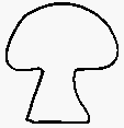 Mushroom cookie cutter Mushroom cookie cutter