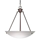 Nuvo Lighting Large Old Bronze Bowl Pendant