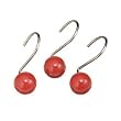 Orbit Red Decorative Shower Hooks