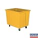 Plastic Box Truck 4Bushel/32 Gallon 350lb Cap 4 Caster White Plastic Box Truck 4Bushel/32 Gallon 350lb Cap 4 Caster White