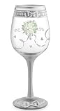 Something New Bridal Hand Painted Wine Glass - 16 Oz