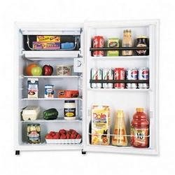 Sanyo Counter Height, 3.6 Cu. Ft. Office Refrigerator REFRIGERATOR,3.6CU FT,WE (Pack of2)