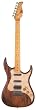 AXL Badwater SRO Electric Guitar with Maple Fretboard, Antique Brown